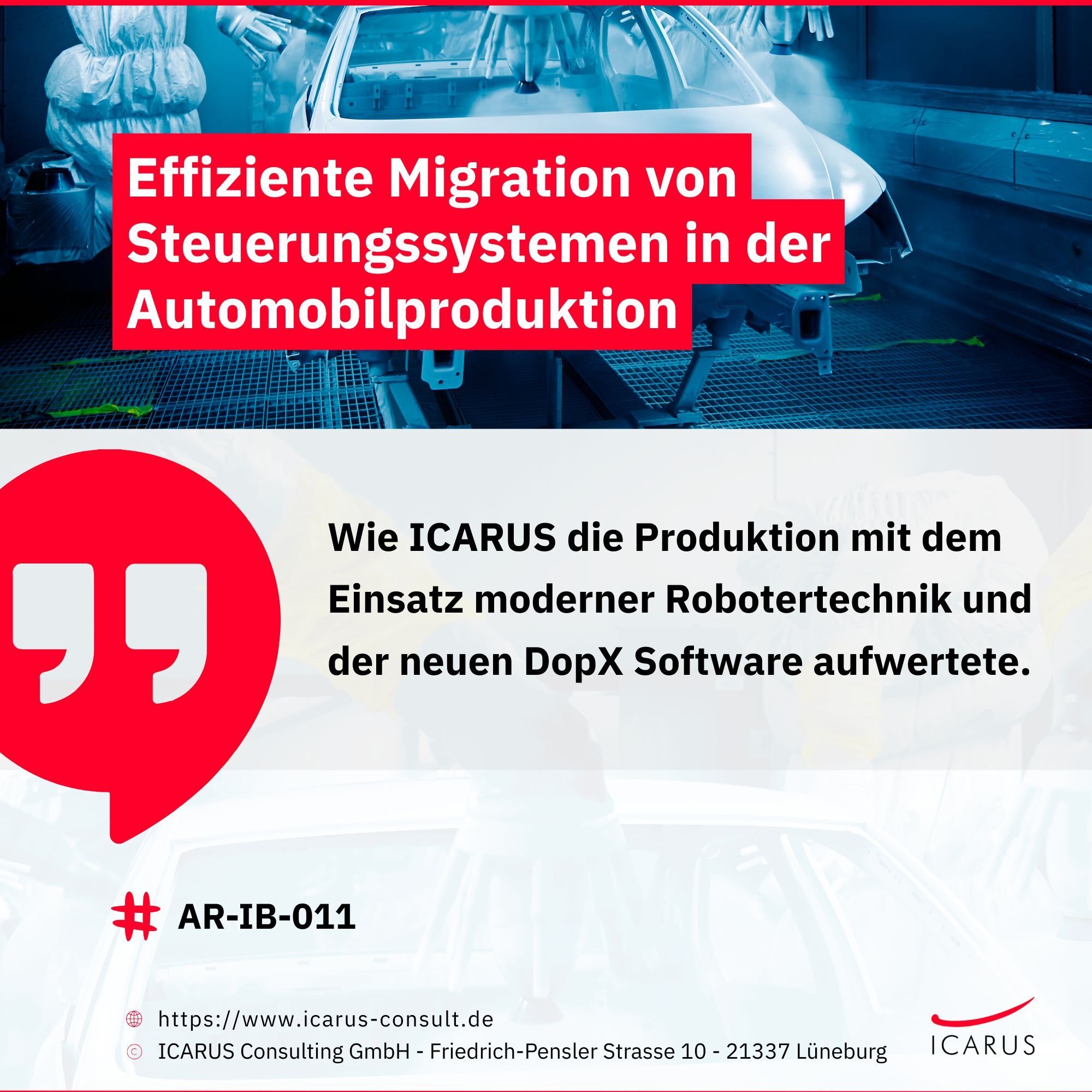 AR-IB-011 - Effiziente Migration von Steuerungssystemen in der Automobilproduktion