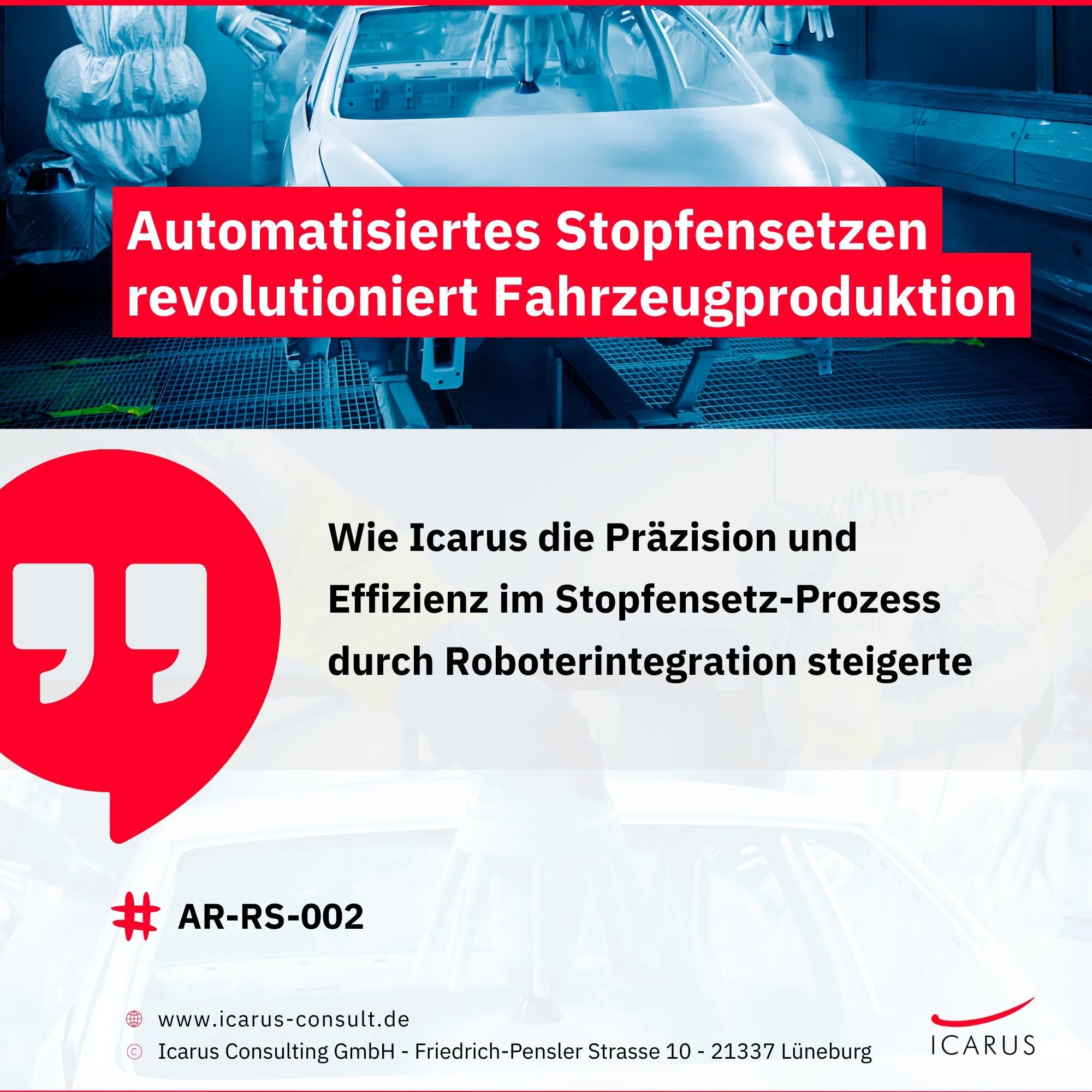 AR-RS-002 - Automatisiertes Stopfensetzen revolutioniert Fahrzeugproduktion