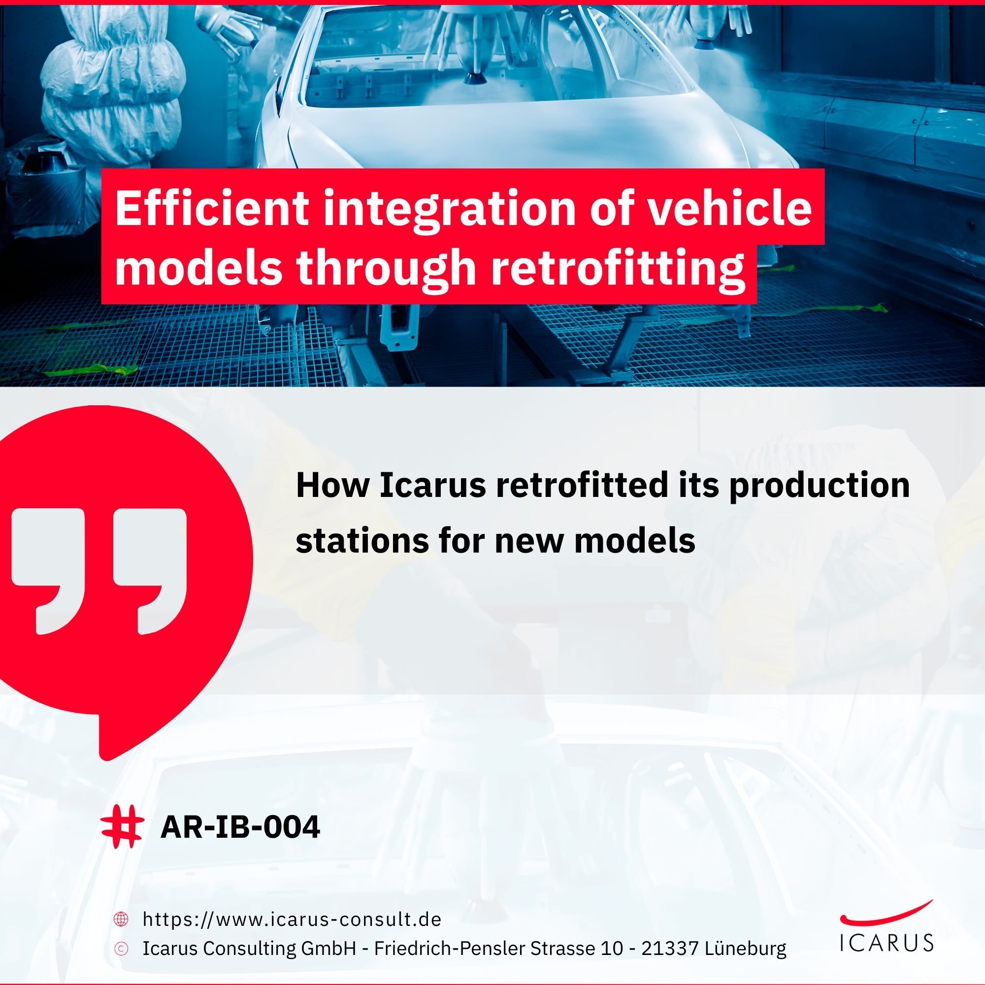 AR-IB-004 - Efficient integration of vehicle models through retrofitting