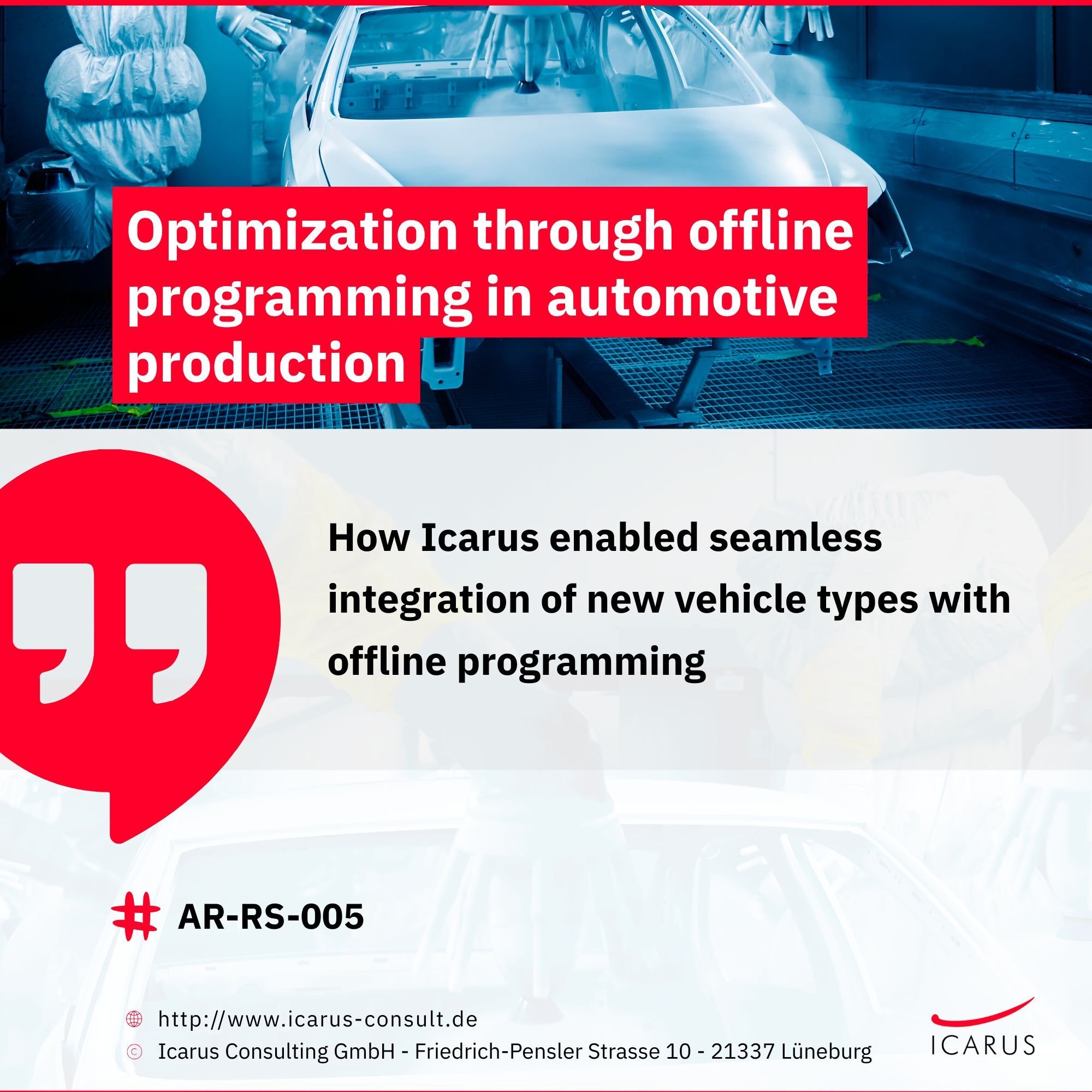 AR-RS-005 - Optimization through offline programming in automotive production