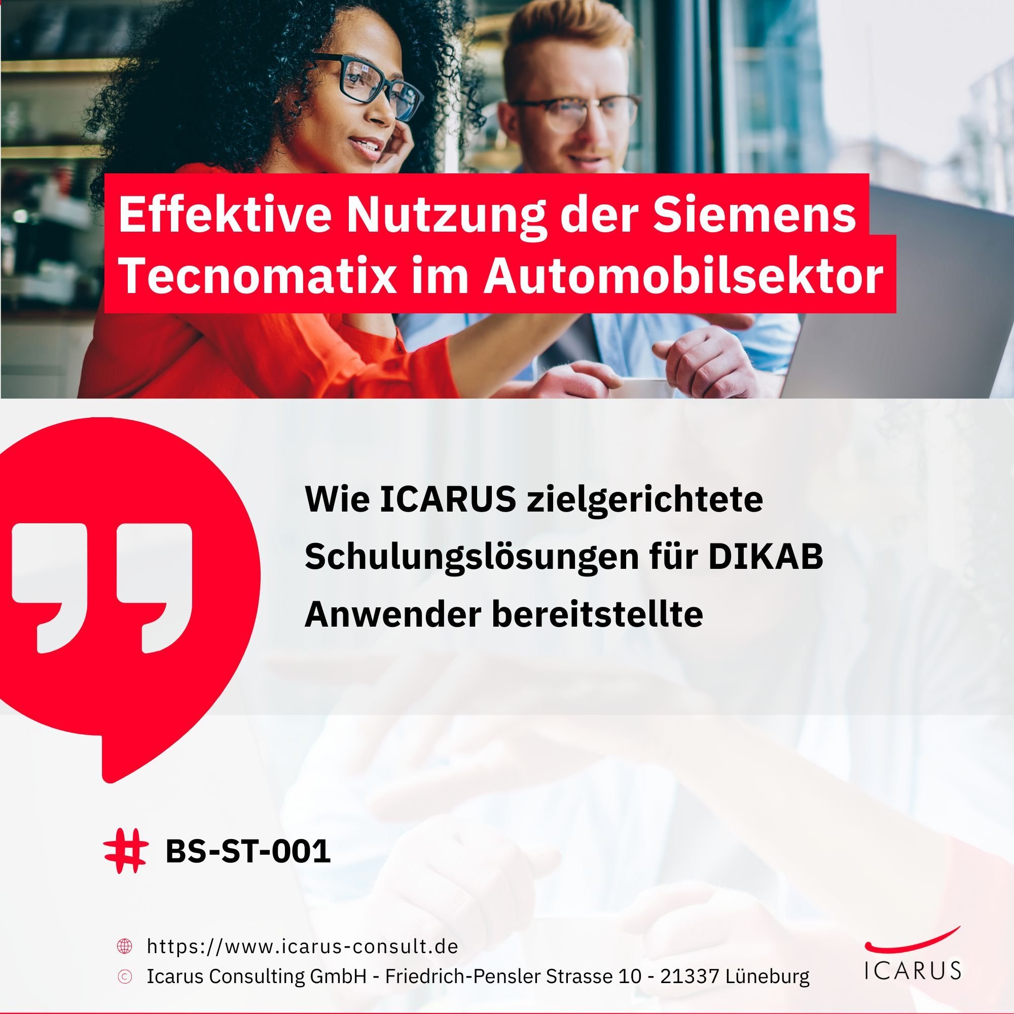 BS-ST-001 - Effektive Nutzung der Siemens Tecnomatix im Automobilsektor