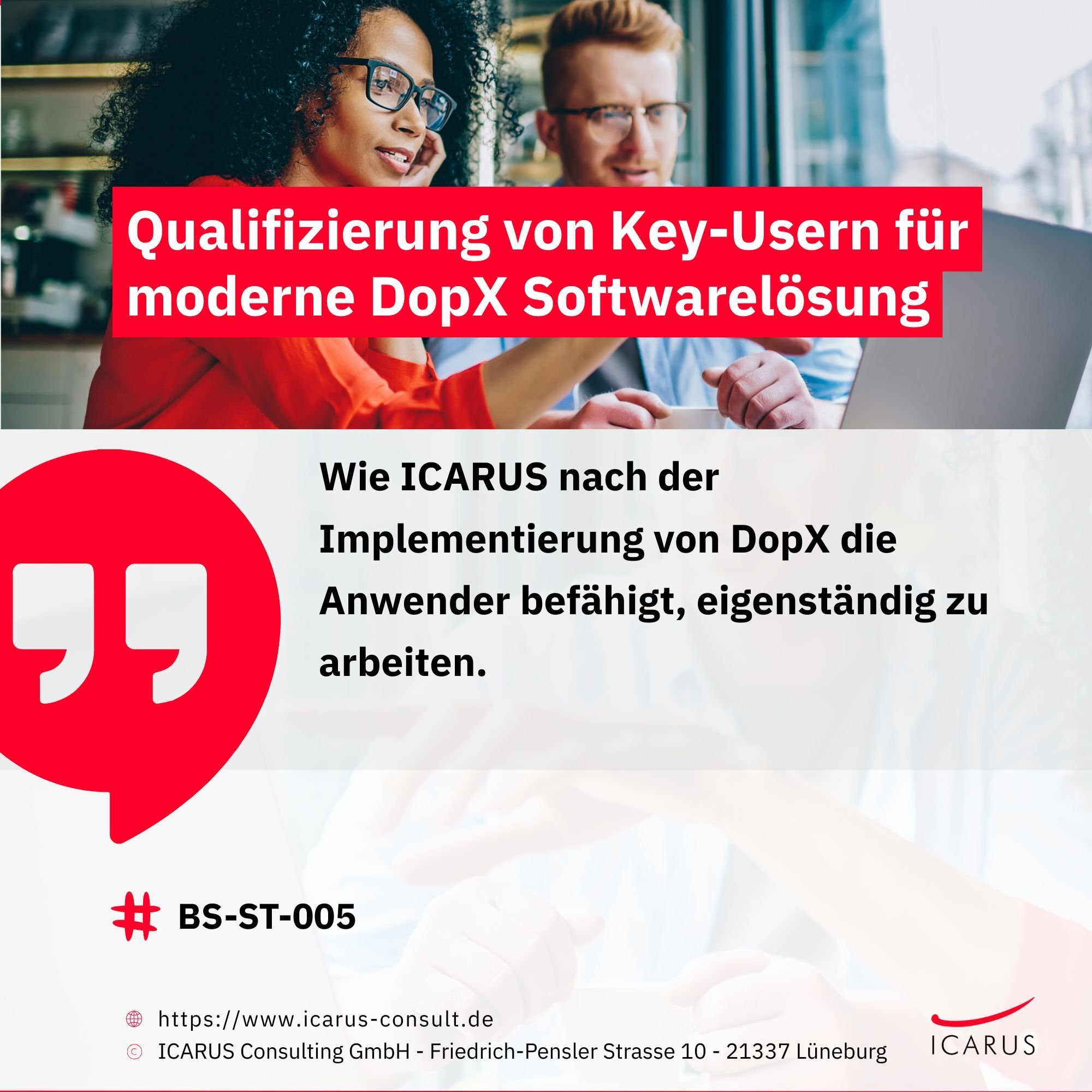 BS-ST-005 Qualifizierung von Key-Usern für moderne DopX Softwarelösung