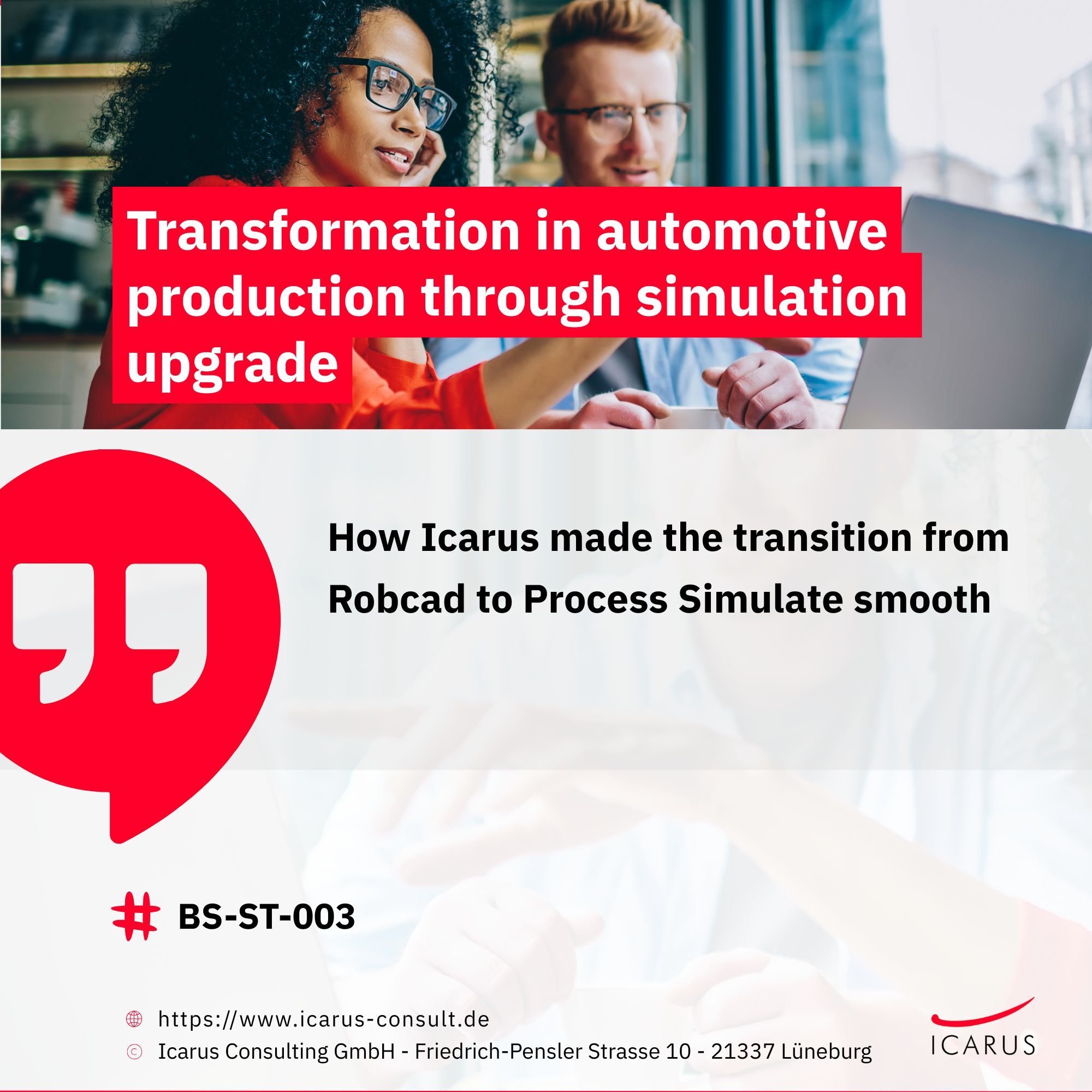 BS-ST-003 - Transformation in automotive production through simulation upgrade