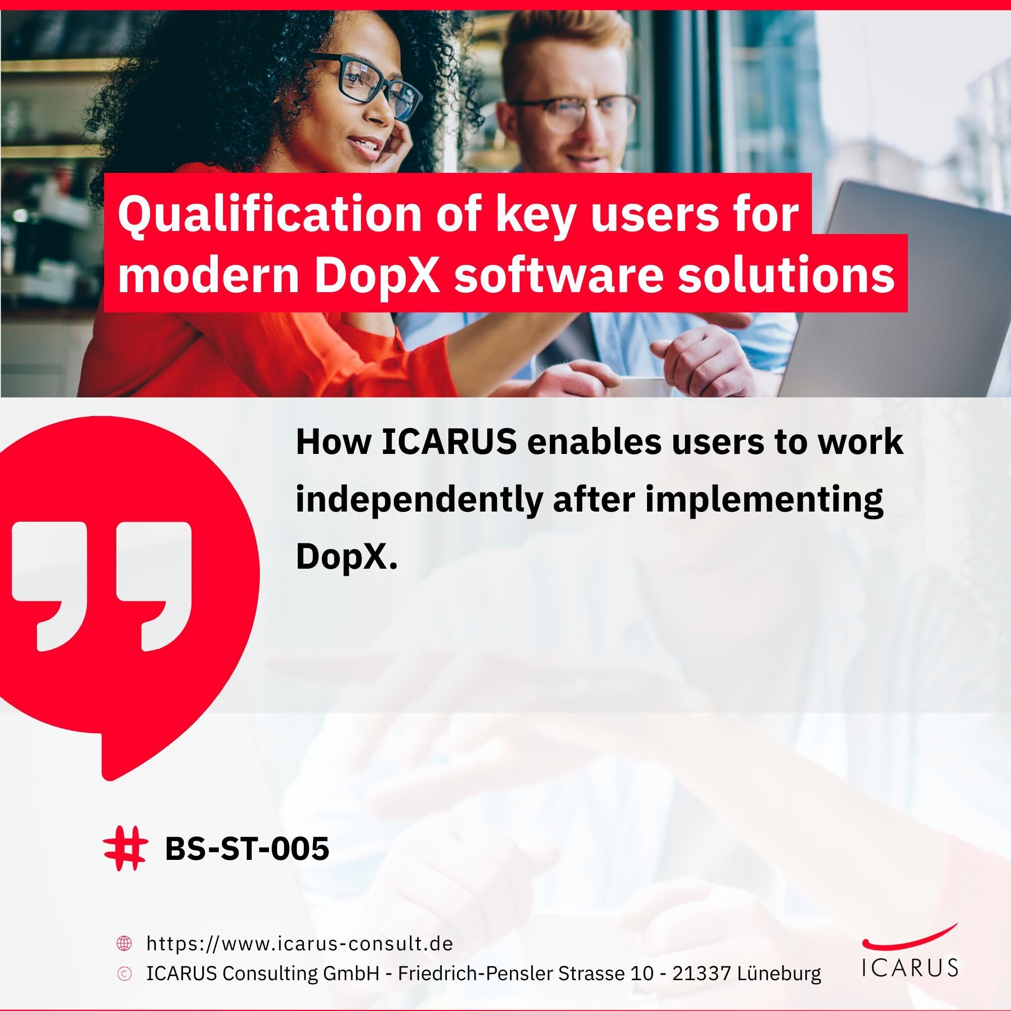 BS-ST-005 - Qualification of key users for modern DopX software solutions (2)