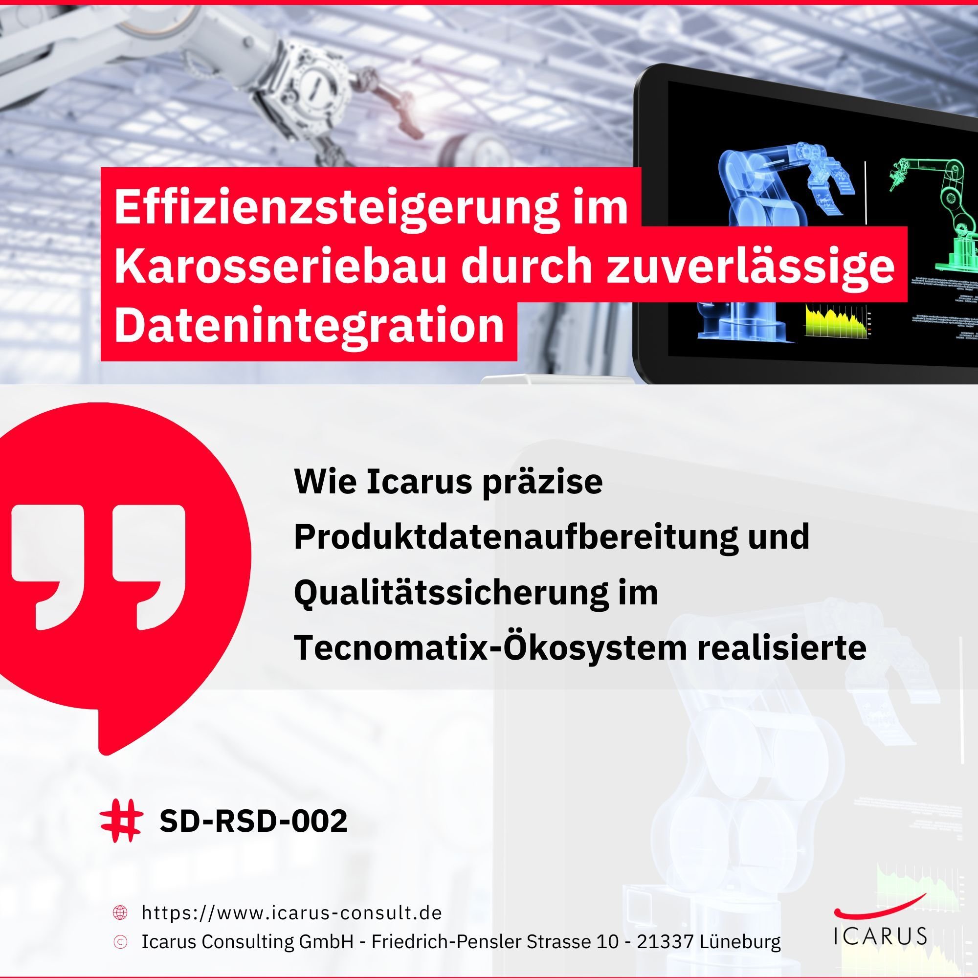 SD-RSD-002 - Effizienzsteigerung im Karosseriebau durch zuverlässige Datenintegration