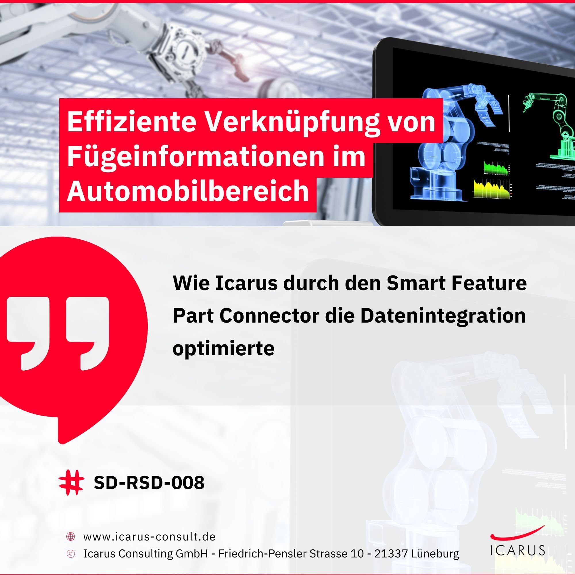 SD-RSD-008 - Effiziente Verknüpfung von Fügeinformationen im Automobilbereich