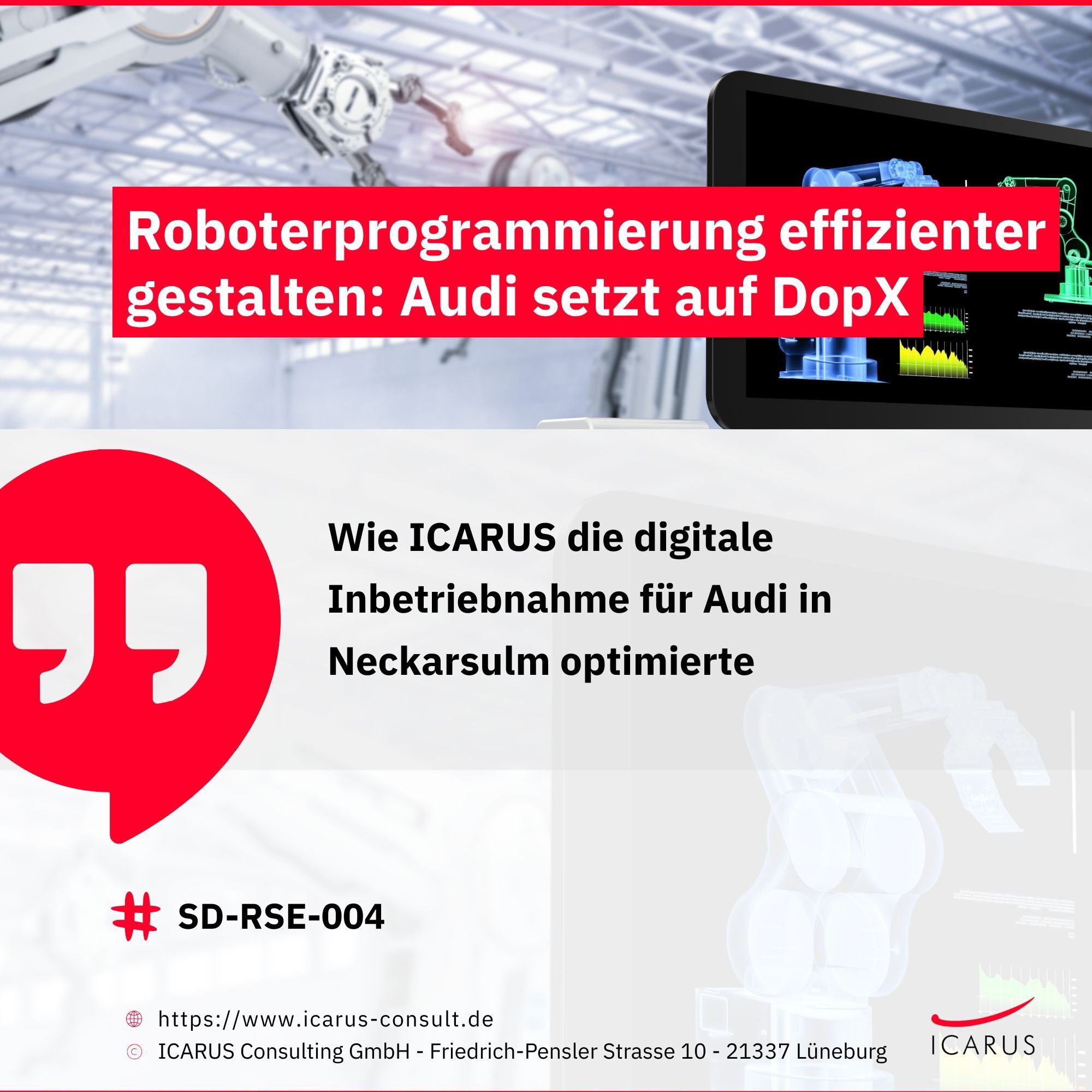 SD-RSE-004 - Roboterprogrammierung effizienter gestalten Audi setzt auf DopX