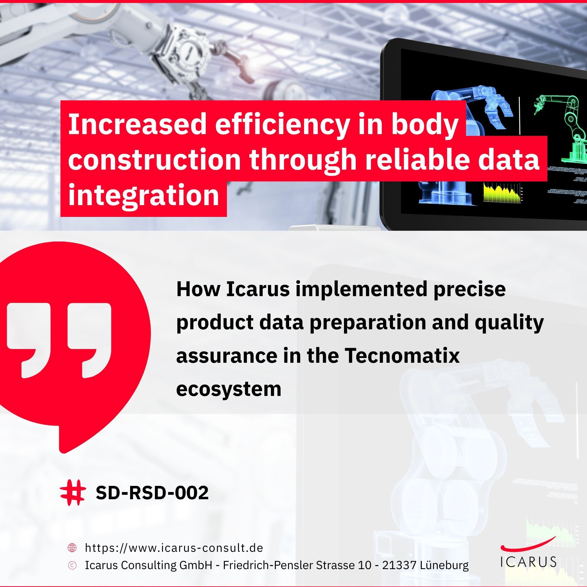 SD-RSD-002 - Increased efficiency in body construction through reliable data integration