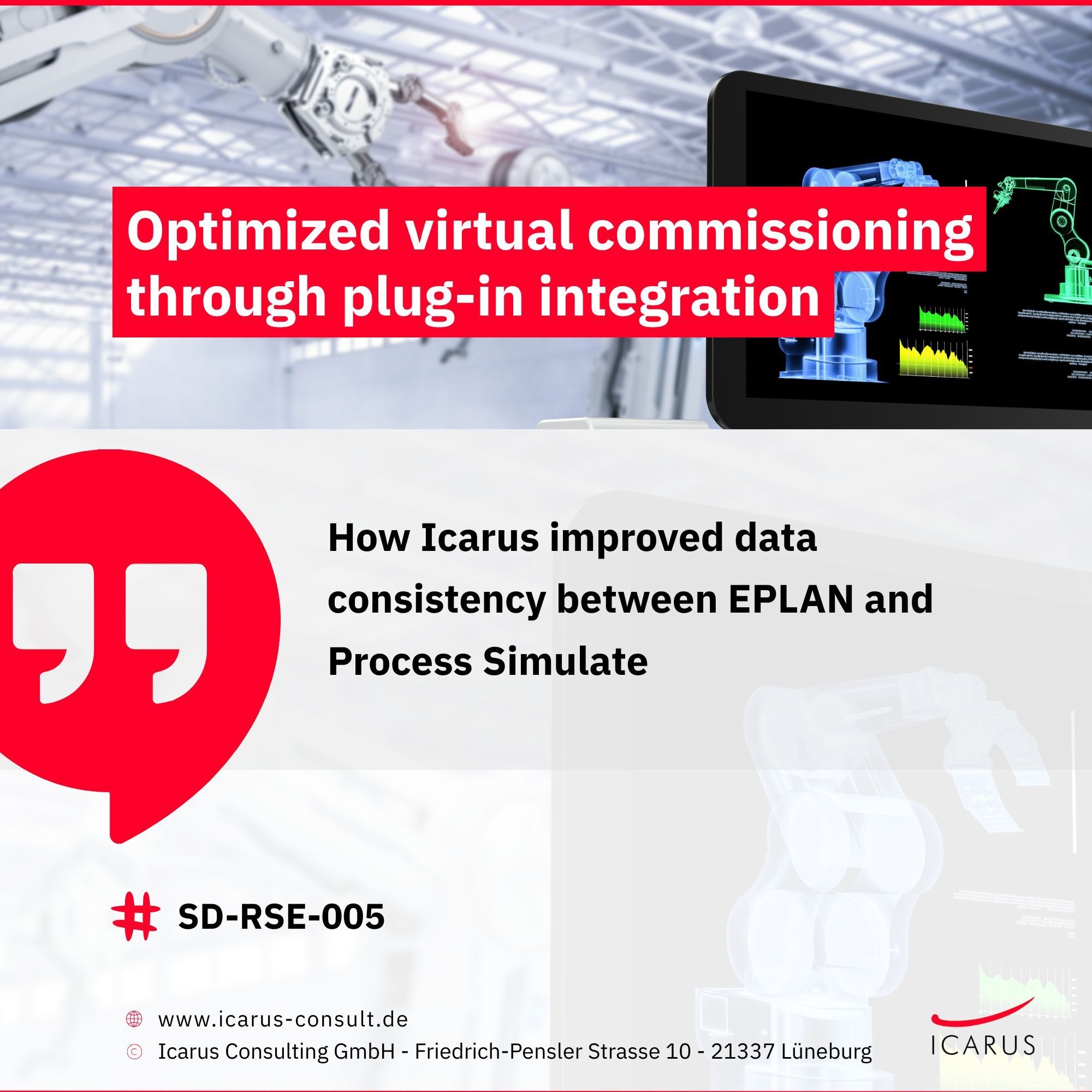 SD-RSE-005 - Optimized virtual commissioning through plug-in integration